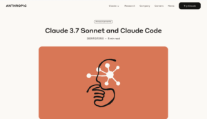 Anthropicの新AI『Claude 3.7 Sonnet』が公開！「o1」を超える衝撃性能だった