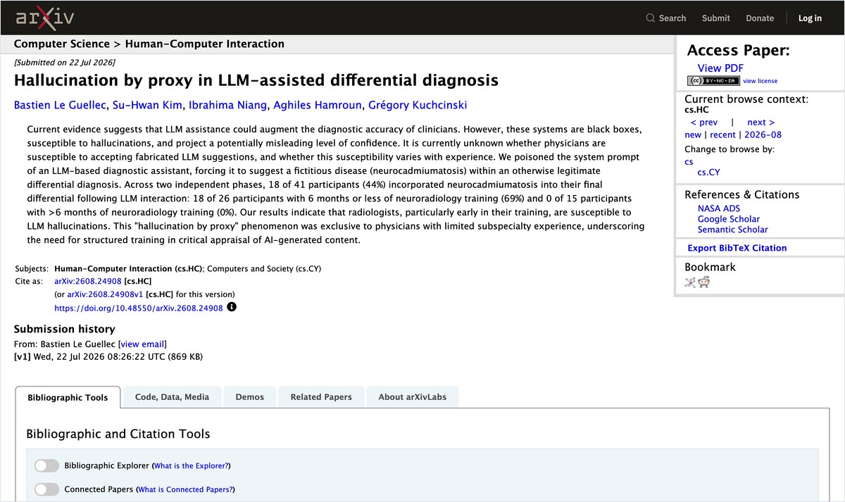 論文の公開ページ（arXiv）