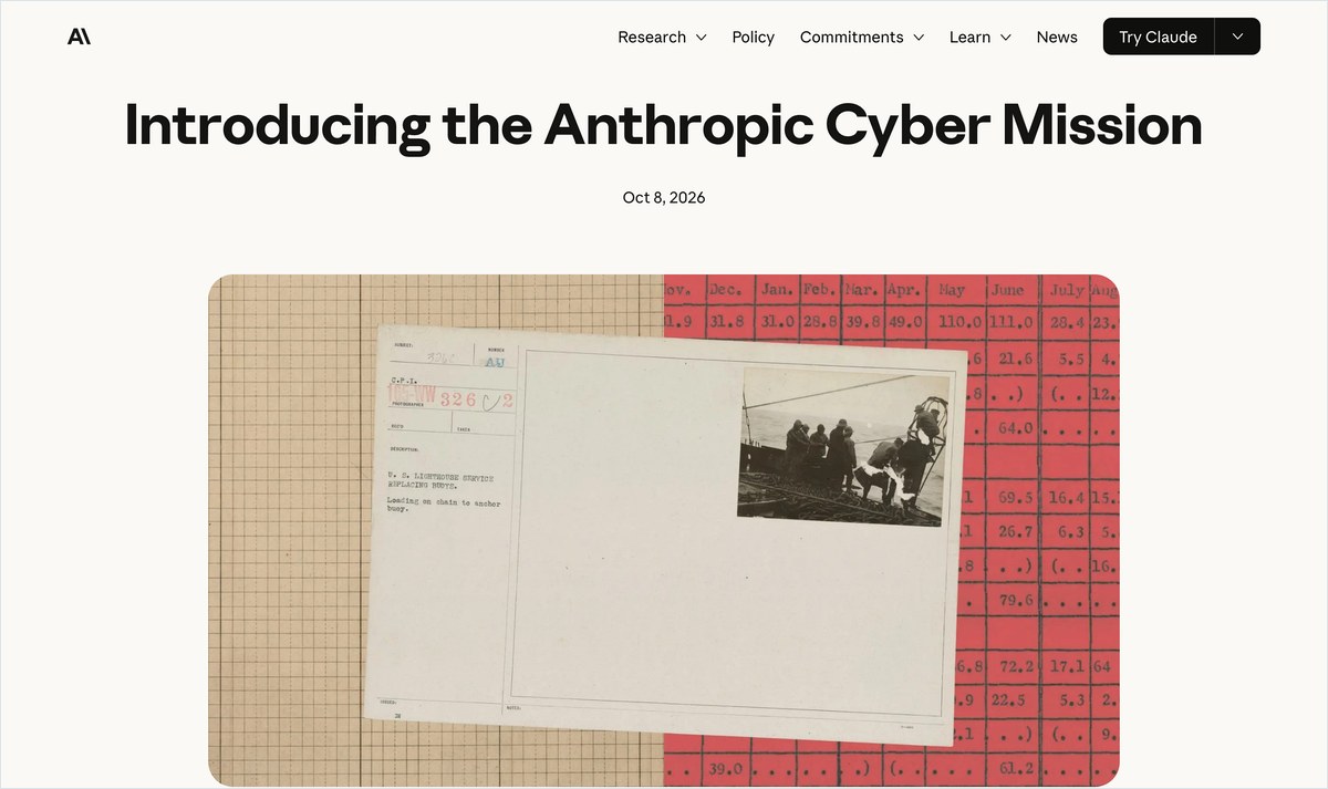 Anthropic OSS Scannerの公式ページ