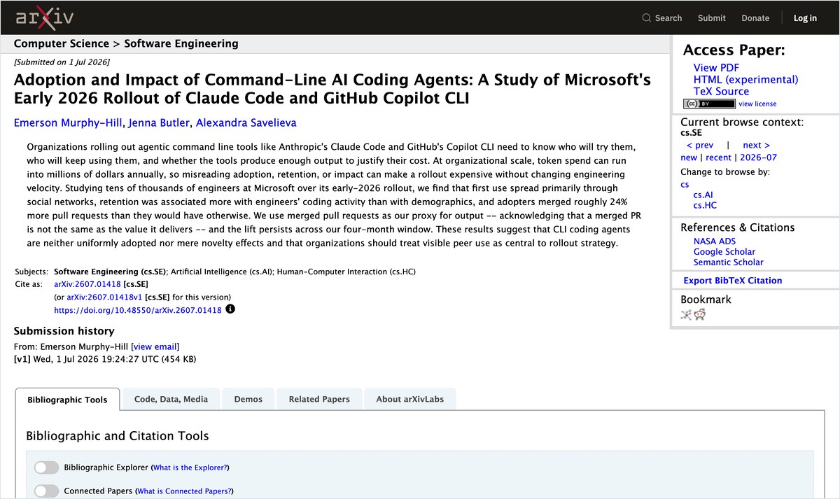 Microsoft研究者の論文のページ