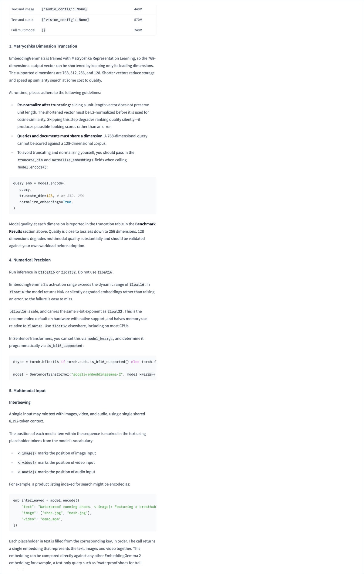 Hugging FaceにあるEmbeddingGemma 2の配布ページの画面。Apache 2.0のライセンス表記がある
